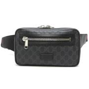 Pre-owned Fabric crossbody-bags Gucci Vintage , Black , Heren