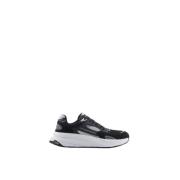 Zwarte Sneakers voor Heren Emporio Armani EA7 , Black , Heren