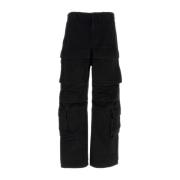 Cargo Denim Jeans Entire Studios , Black , Heren