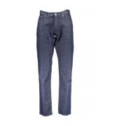 Slim-Fit Stretch Katoen Jeans Gant , Blue , Heren