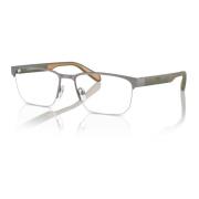 Stijlvolle Brillenmonturen in Mat Groen Emporio Armani , Gray , Unisex