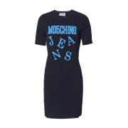 Stijlvolle Jurken Collectie Moschino , Black , Dames