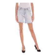 Elegante op maat gemaakte katoenen shorts Gant , Blue , Dames