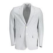 Klassieke Witte Jas Gant , White , Heren