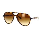 Vintage Havana zonnebril met bruine lenzen Ray-Ban , Brown , Dames