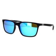 Gepolariseerde zonnebril Zwart Spiegelblauw Ray-Ban , Black , Unisex