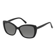 Zwart/Grijs Zonnebril Rodenstock , Black , Dames