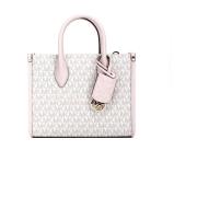 Poeder Blush Crossbody Tas Michael Kors , White , Dames