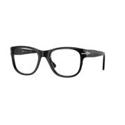 Zwarte montuur zonnebril Po3312V 95 Persol , Black , Unisex