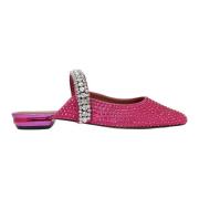 Kristal Fuchsia Instap Sandalen Kurt Geiger , Pink , Dames