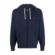 Logo Full Zip Sweatshirt Ralph Lauren , Blue , Heren