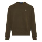 Geborduurde Katoenen Sweatshirt Ralph Lauren , Green , Heren