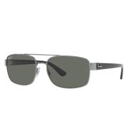 Gepolariseerde Wraparound Zonnebril Rb3687 004/58 Ray-Ban , Black , Un...