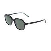 John Rb2194 Hexagonale Zonnebril Ray-Ban , Black , Unisex