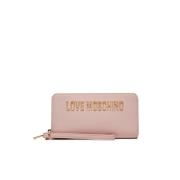 Roze Portemonnees voor Vrouwen Love Moschino , Pink , Dames