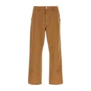 Bruine Katoenen Kniebroek Carhartt Wip , Brown , Heren