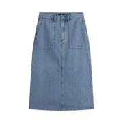 Denim Carpenter Broek Vans , Blue , Dames