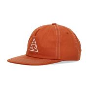 Platte Klep Triple Triangle Snapback HUF , Brown , Heren