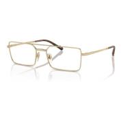 Bruin Pale Gold Havana Brillenmonturen Vogue , Yellow , Unisex