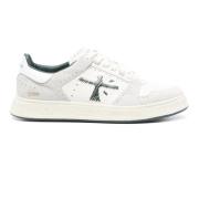 Leren sneakers met rubberen zool Premiata , White , Heren