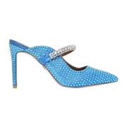 Kristalblauwe Instap Sandalen Kurt Geiger , Blue , Dames