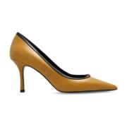 Leren Stiletto's Tory Burch , Yellow , Dames