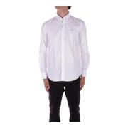 Yachting Logo Front Button Shirt Paul & Shark , White , Heren