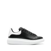 Zwarte Panel Sneakers Alexander McQueen , Black , Heren