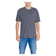 Monologo Tee Herfst/Winter Collectie Calvin Klein Jeans , Blue , Heren