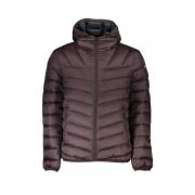 Stijlvolle Hooded Jacket in bruin Napapijri , Brown , Heren