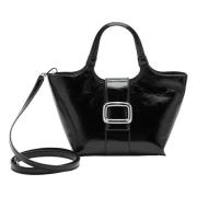 Stijlvolle Tote Tas in Chocoladebruin Roger Vivier , Black , Dames