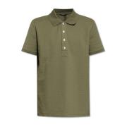 Polo met Jacquard Monogram Balmain , Green , Dames