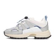 Blauwe Lage Sneakers Danae Colby Via Vai , Multicolor , Dames