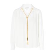 Ivoor Shirt Ca09346E2-360 Elisabetta Franchi , White , Dames