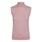 Wollen Mouwloze Coltrui Max Mara , Pink , Dames