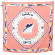 Pre-owned Silk scarves Chanel Vintage , Multicolor , Dames