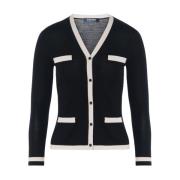 Zwarte Wollen Cardigan Kenya Max Mara , Black , Dames