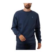 Heren Premium Core Sweater Blauw G-star , Blue , Heren