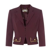 Rode Jas met Stijl Git8546E2-Cg3 Elisabetta Franchi , Red , Dames