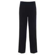 Lange zwarte broek Viola stijl Max Mara , Black , Dames