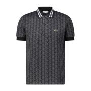 Gestreept Polo Shirt Lacoste , Gray , Heren