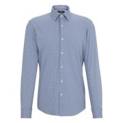 Stijlvol Overhemd Hugo Boss , Blue , Heren