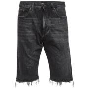 Pre-owned Denim bottoms Yves Saint Laurent Vintage , Black , Heren