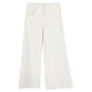 Pre-owned Cotton jeans Chloé Pre-owned , Beige , Dames