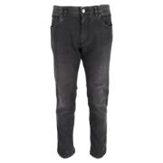 Pre-owned Cotton jeans Dolce & Gabbana Pre-owned , Gray , Heren