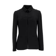 Pre-owned Plastic outerwear Armani Pre-owned , Black , Dames