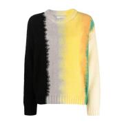 Intarsia Pullover Sweater Laneus , Multicolor , Dames