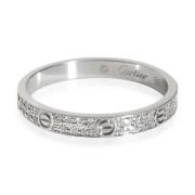 Pre-owned White Gold rings Cartier Vintage , Gray , Dames