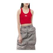 Stijlvolle synthetische onderkleding voor vrouwen Diesel , Red , Dames