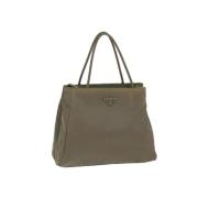 Pre-owned Nylon handbags Prada Vintage , Green , Dames